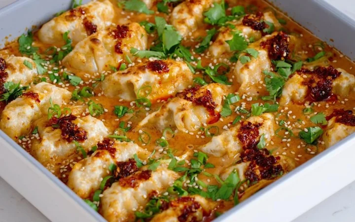 viral dumpling bake recipe
