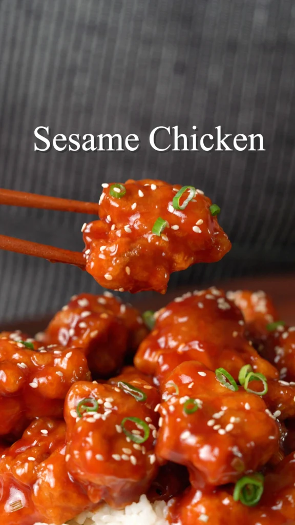 Chinese Takeout Sesame Chicken – Crispy 50-Minute Dinner