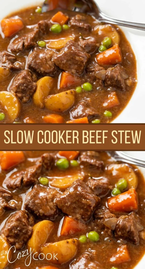 Slow Cooker Beef Stew – Easy 8-Hour Comfort Dinner